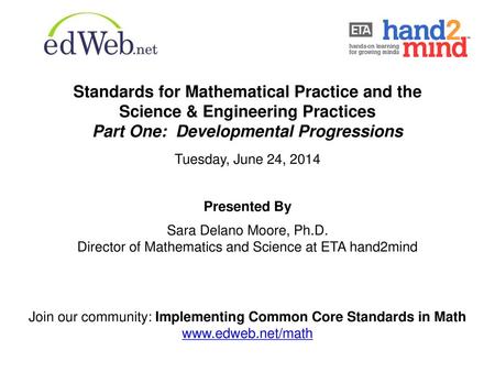 Standards for Mathematical Practice and the