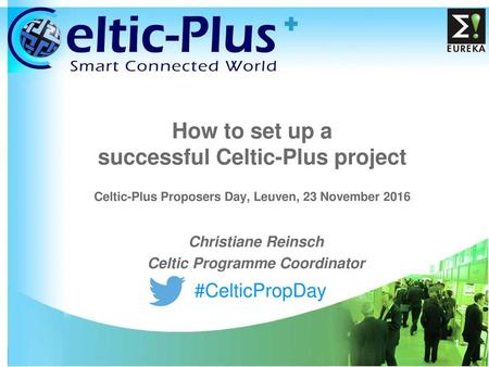 Christiane Reinsch Celtic Programme Coordinator