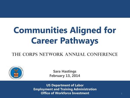 Communities Aligned for Career Pathways
