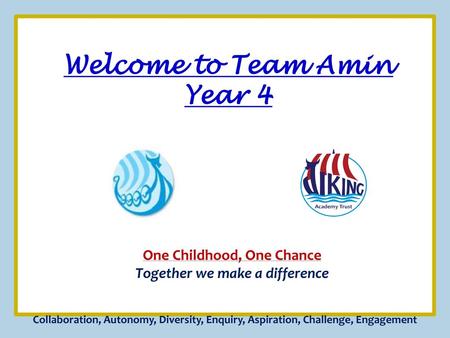 Welcome to Team Amin Year 4