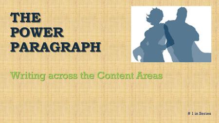 Writing across the Content Areas