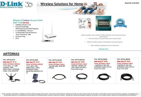Wireless Solutions for Home