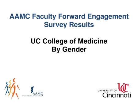 AAMC Faculty Forward Engagement Survey Results