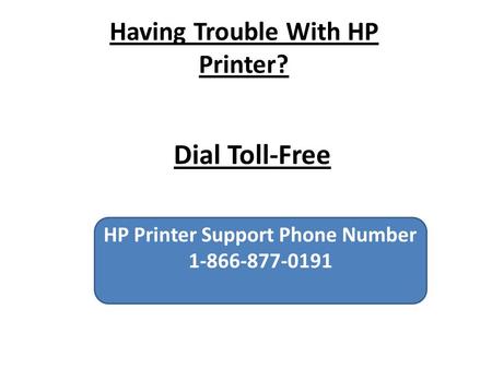 Need Online help - call hp printer support phone number