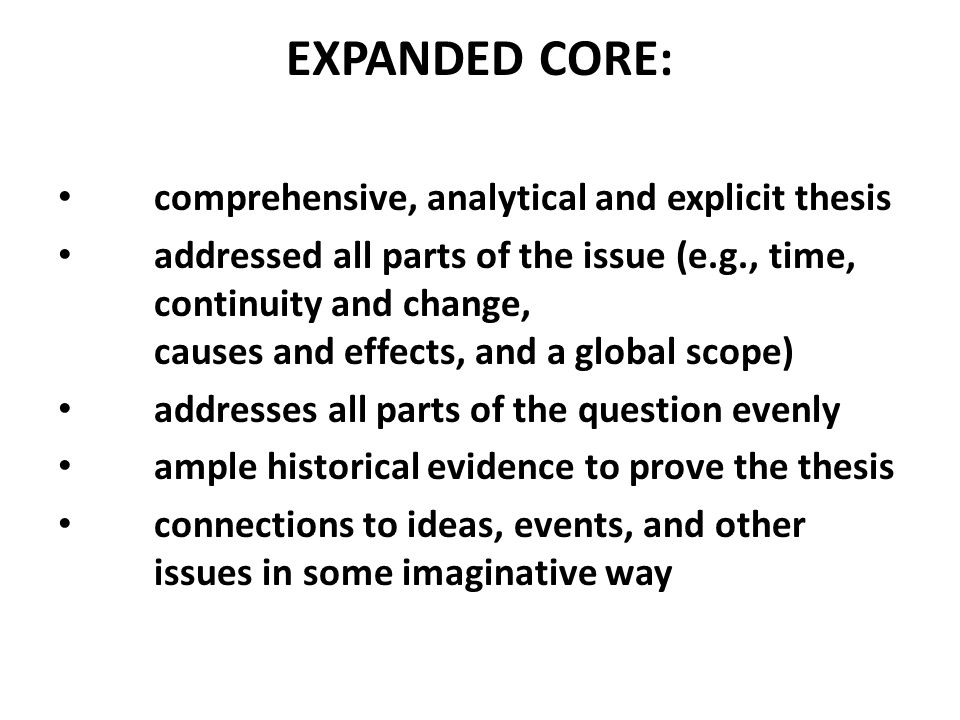 What Are The Three Basic Components Of A Compare-and-contrast Essay