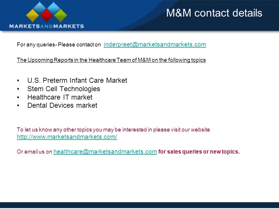 Global Dental Consumables Market (2009 – 2014) - ppt video ...