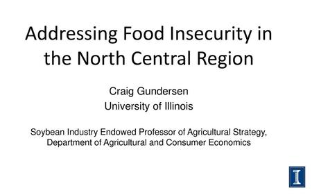 Addressing Food Insecurity in the North Central Region