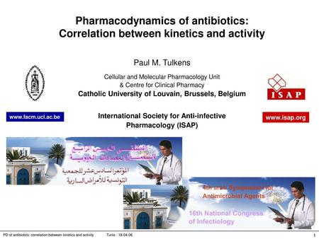 International Society for Anti-infective Pharmacology (ISAP)