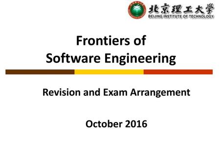 Frontiers of Software Engineering