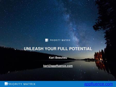 UNLEASH YOUR FULL POTENTIAL