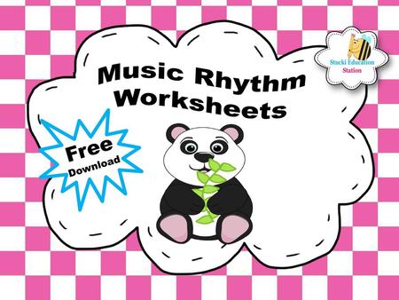 Music Rhythm Worksheets Free Download.