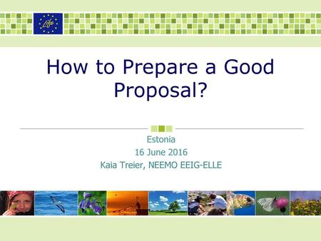 How to Prepare a Good Proposal?
