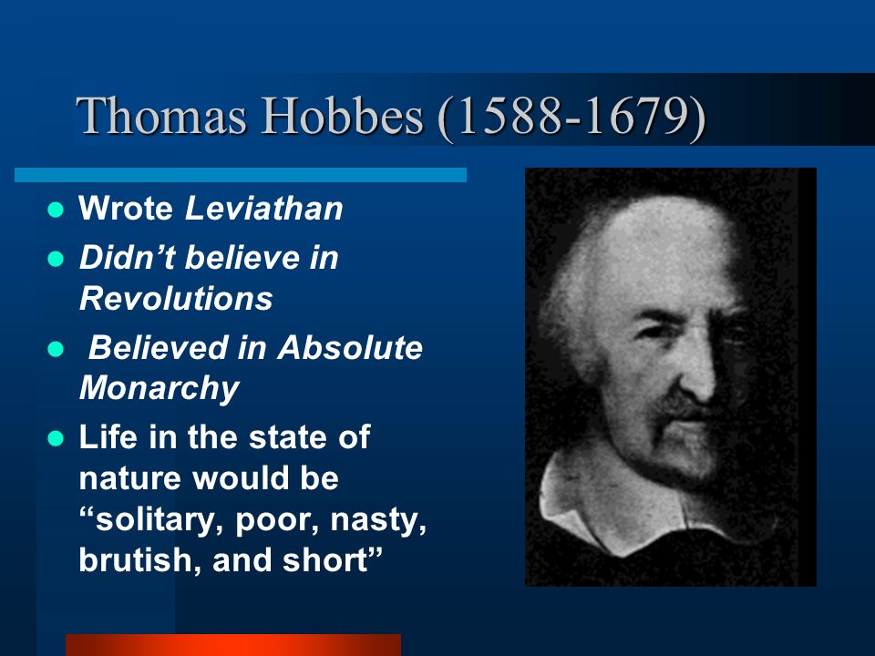 Thomas Hobbes - Lessons - Blendspace