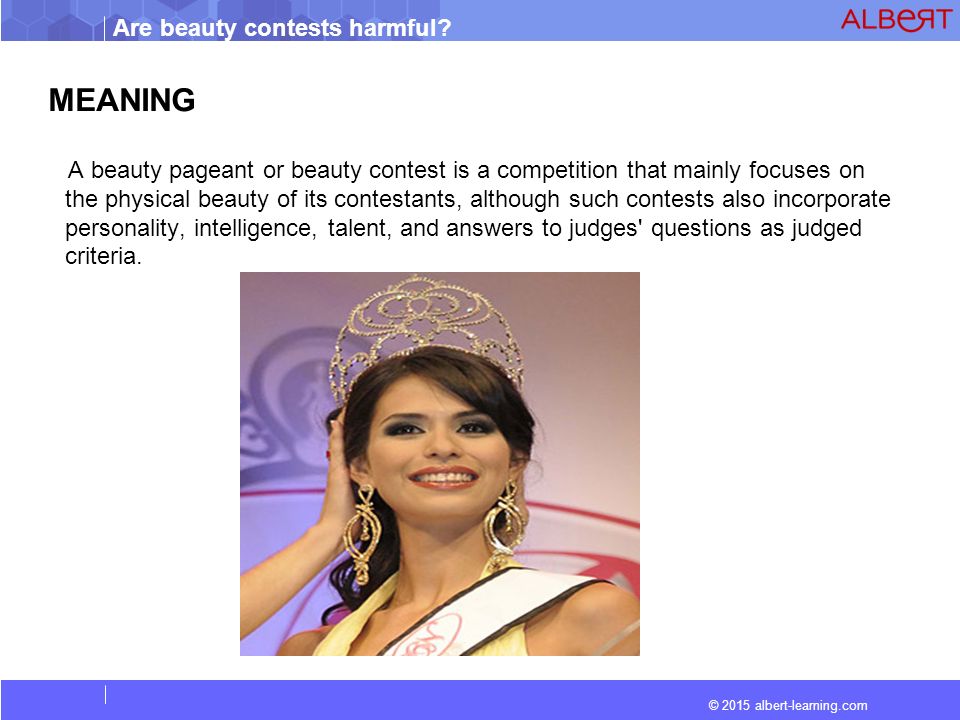 Beauty Essay Sample: Are Beauty Contests a Good Thing For Young Girls?