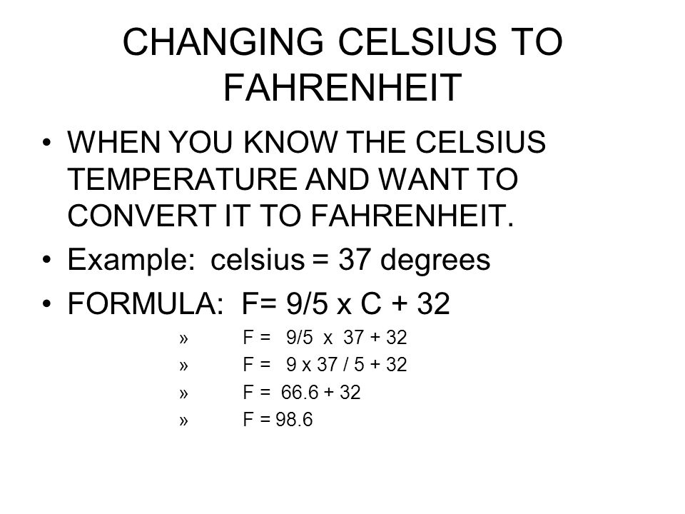 37 Celsius Temperature