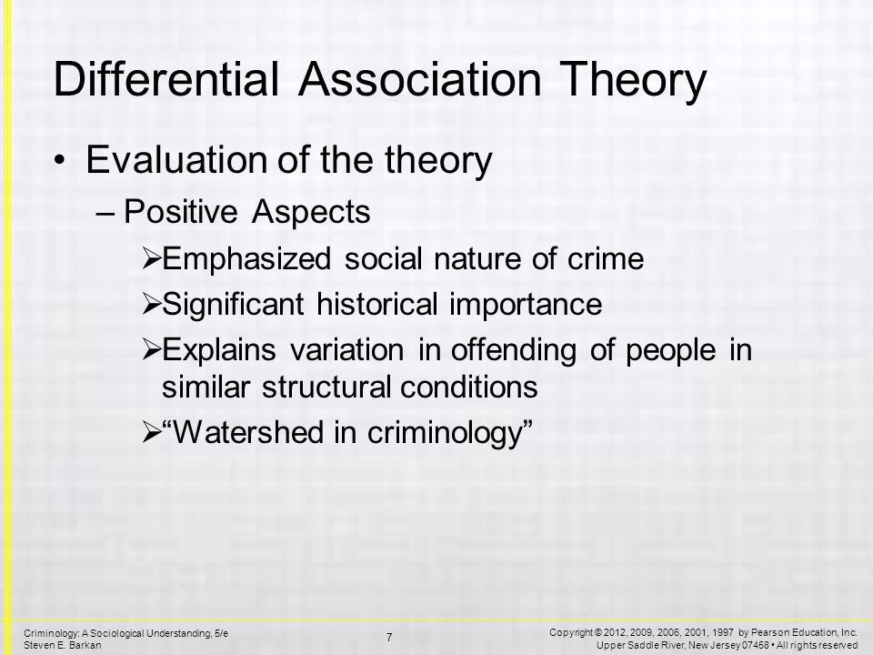 differential association theory