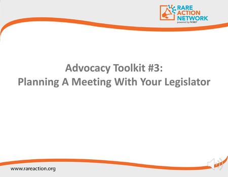 Advocacy Toolkit #3: Planning A Meeting With Your Legislator