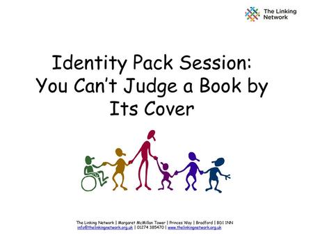 Identity Pack Session: You Can’t Judge a Book by Its Cover