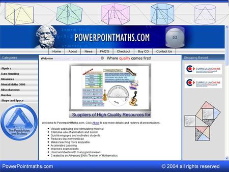 PowerPointmaths.com © 2004 all rights reserved