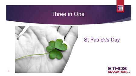 Three in One St Patrick's Day.