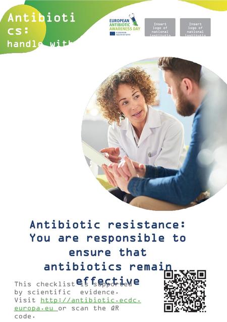Antibiotics: handle with care!