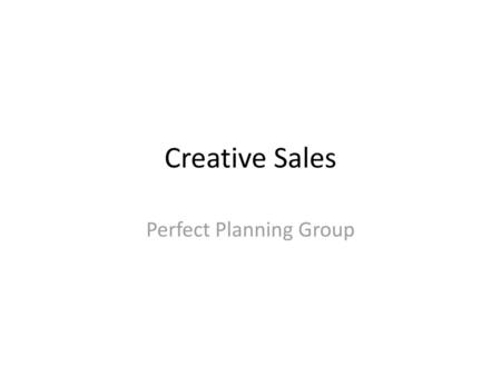 Perfect Planning Group