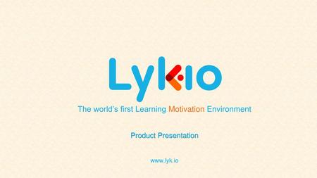 The world’s first Learning Motivation Environment