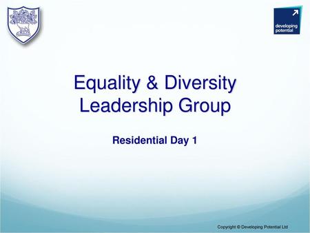Equality & Diversity Leadership Group