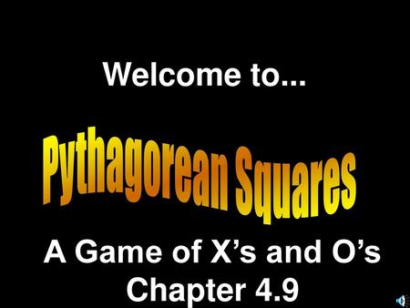 A Game of X’s and O’s Chapter 4.9