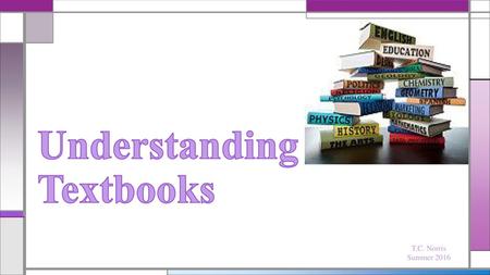 Understanding Textbooks
