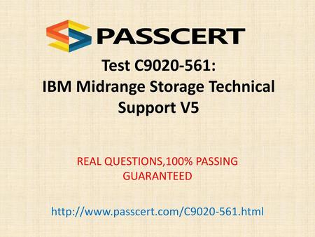 Test C : IBM Midrange Storage Technical Support V5
