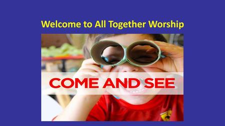 Welcome to All Together Worship
