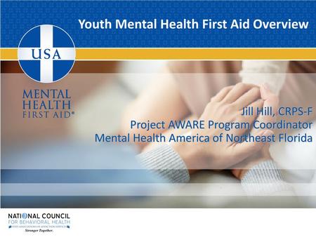 Youth Mental Health First Aid Overview