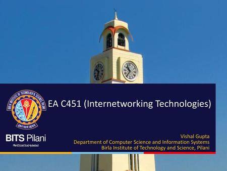 EA C451 (Internetworking Technologies)