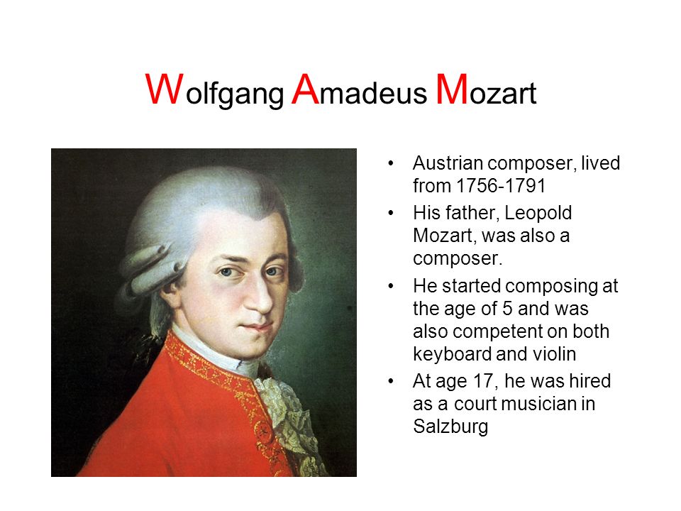 Image result for wolfgang amadeus mozart