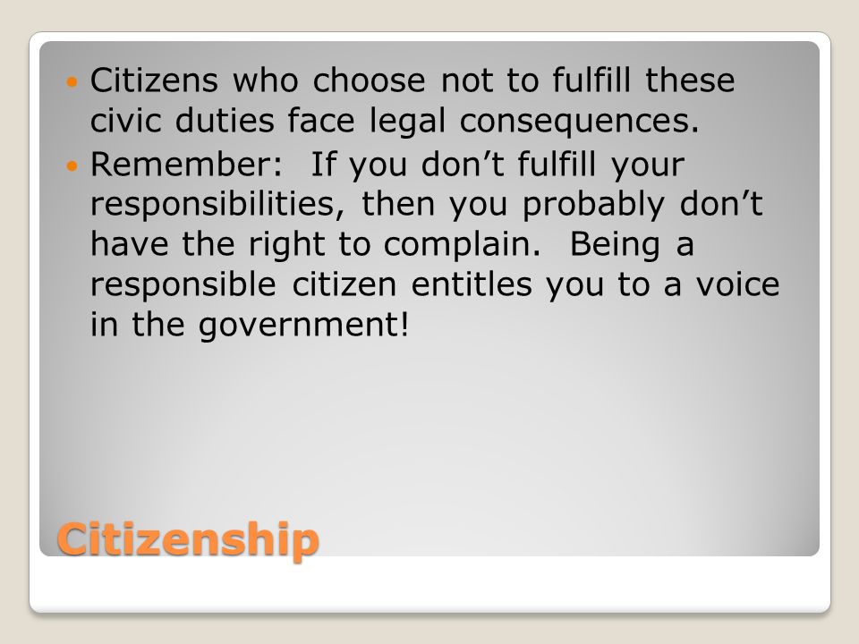 what does it mean to be a citizen essay