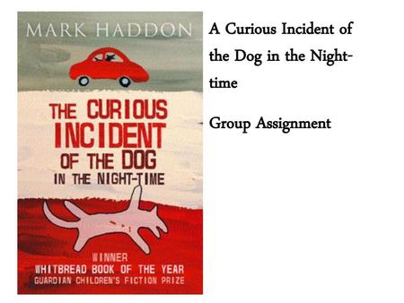 A Curious Incident of the Dog in the Night-time