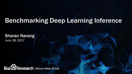 Benchmarking Deep Learning Inference