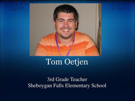 3rd Grade Teacher Sheboygan Falls Elementary School