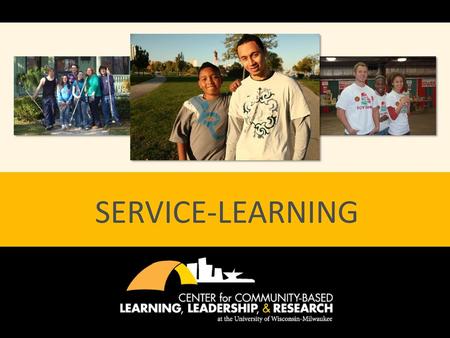 Service-Learning.