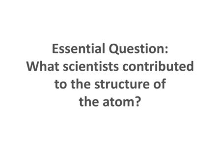 Atom Definition: the smallest particle of any element that retains the properties of that element.