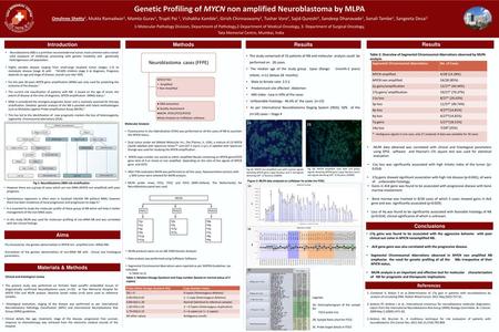 Genetic Profiling of MYCN non amplified Neuroblastoma by MLPA