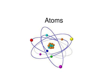 Atoms.