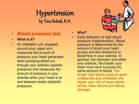 Hypertension by Tina Bobek, R.N.