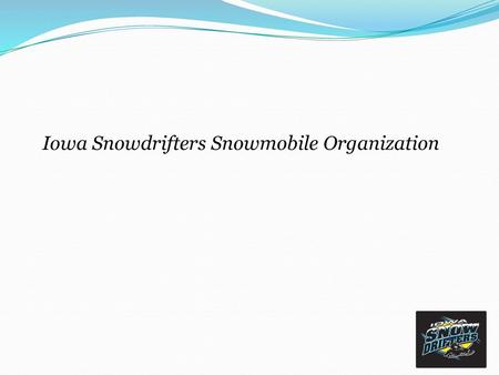 Iowa Snowdrifters Snowmobile Organization
