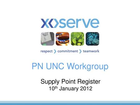 Supply Point Register 10th January 2012