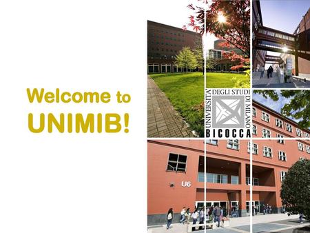 Welcome to UNIMIB!.