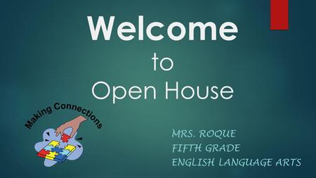 Mrs. Roque Fifth Grade English Language Arts