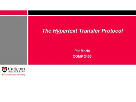 The Hypertext Transfer Protocol