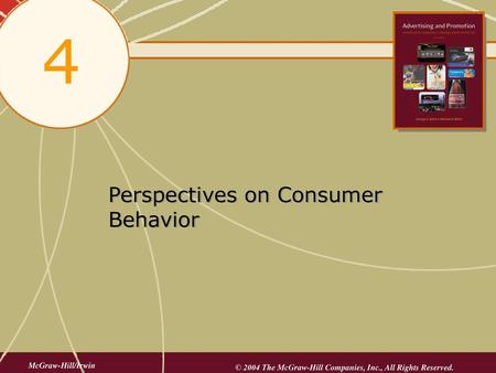Perspectives on Consumer Behavior